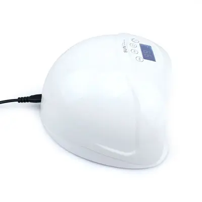 48W çift el tırnak lambası UV LED fototerapi cihazı - 4