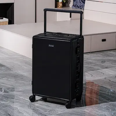 New Travel Luggage Wide Handle Trolley Case Unisex Student 24 Inch Carry-on Password Box Silent Universal Wheel Suitcase Lightweight - 8