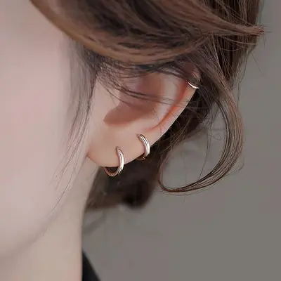 S999 Sterling Silver Minimalist Ear Clip