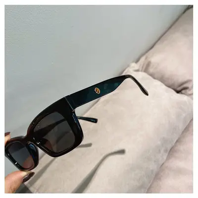 Square Frame Sunglasses, UV Protection, Unisex Korean Style - 3