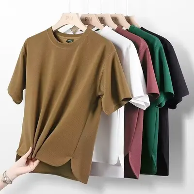 Mercerized Cotton Premium Short-Sleeve T-Shirt, Heavyweight, Unisex