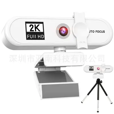 4K web camera with auto focus, 1080p, USB, plug-and-play - 8