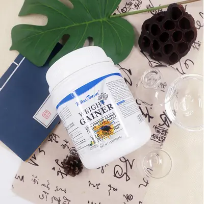 Weight-Gainer-Proteinpulver, pflanzlich, schnelllöslich