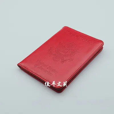 RFID passport cover PU travel passport card holder multifunctional and practical foldable document holder passport - 10