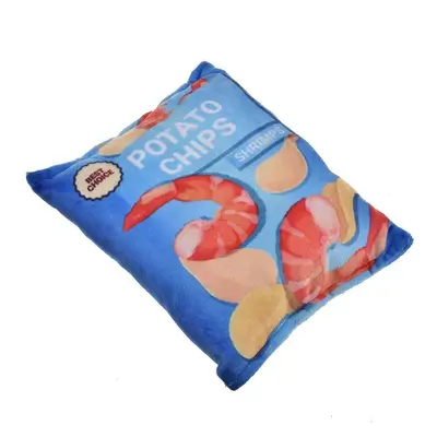 Kağıt patates cipsi şeklinde ses çıkaran köpek ve kedi oyuncağı, ısırmaya dayanıklı peluş - 8