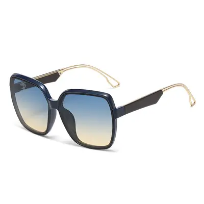 Square Gradient Tint Women's Sunglasses with UV Protection - 4