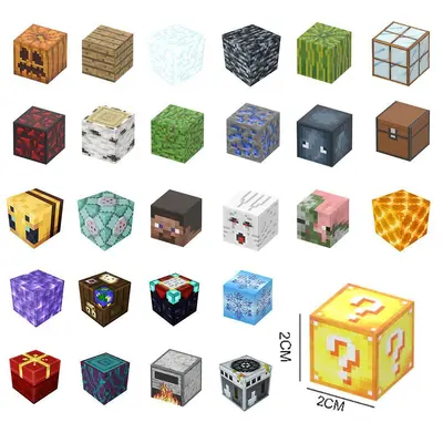 Magnetic Building Blocks, Square Magnet, Educational Mini Toys