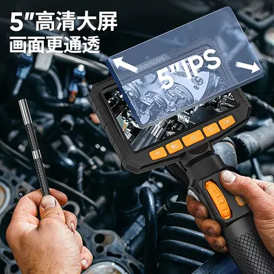 360° Rotatable Industrial Endoscope with High-Definition Large Screen