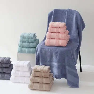 Cotton bath towel 50x90cm, 210g - 3