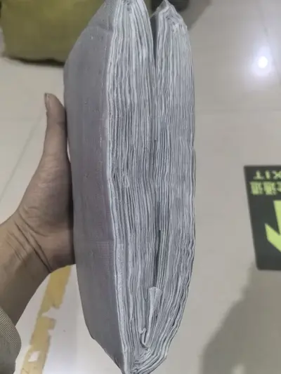 Direkte Fabrikverkauf, Dunstabzugshaube aus grauem Film, dritte Generation, verstärktes Fettfilter-Baumwolltuch, Küchenölabscheider, Fettabsorbierpapier, silberfarbenes Fettfilter-Baumwolltuch - 10