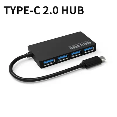Original-Hersteller Splitter Hub 2.0 Erweiterung Eins zu Vier Port 4-Port ultraflaches USB Typ-C 3.0 HUB - 9