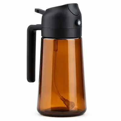Light-Blocking 500ML Plastic Oil Sprayer Bottle for Air Fryer - 8