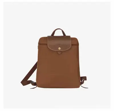 Dragon Embroidered Nylon Backpack, Waterproof and Foldable - 12
