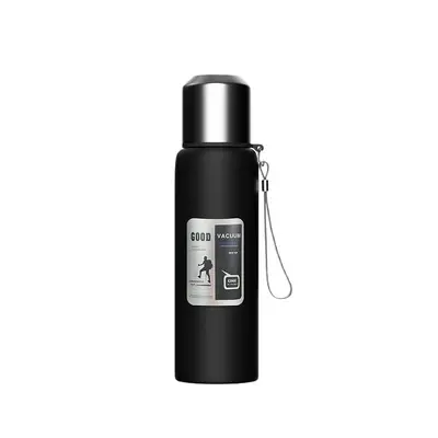 Großkapazitäts-Thermosbecher aus vollständigem Stahl für Herren-Outdoor-Klettern, Edelstahl-Tee-Wasser-Trennbehälter, tragbare Wasserflasche für den Auto-Transport - 6