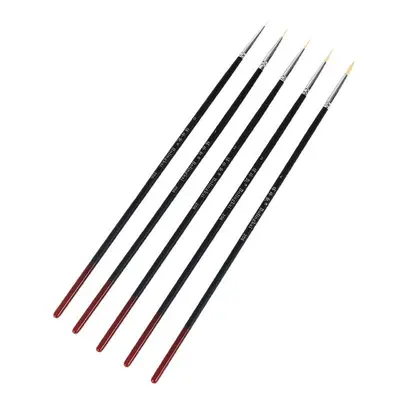 Naylon resim fırçası seti, su renk, sanat aletleri - 6