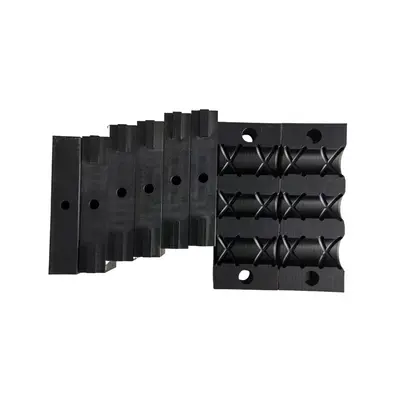 PA66-Nylonplatte mit Ölzusatz, MC-Nylon-Frästeile in Sonderform