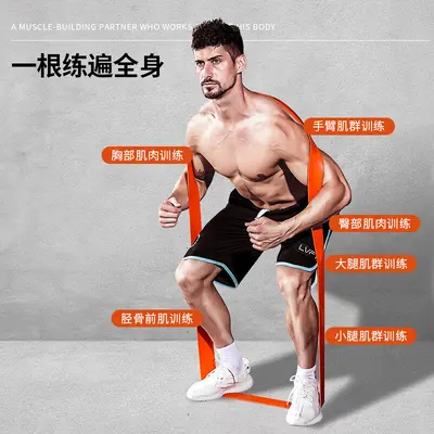Direnç Bandı Elastik Bant Fitness Derin Squat Patlayıcı Kuvvet Antrenmanı Göğüs Kası Çekme Kuvvet Halatı Yoga Çekme Bandı