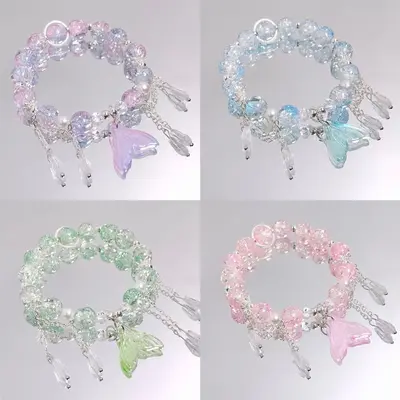 Kristallarmband, süßes Walddesign