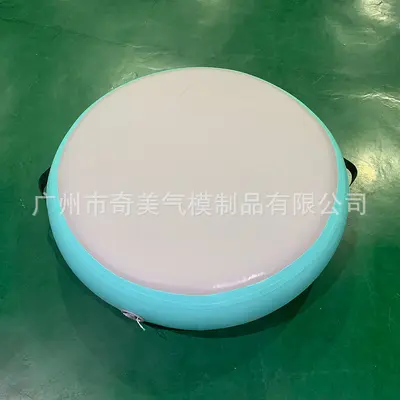 Inflatable Round and Square Yoga Mat for Taekwondo and Gymnastics - 4