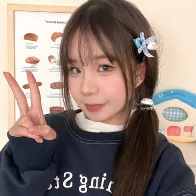 New cartoon cute cloud star hair clip for girls versatile side bangs clip sweet duck bill clip hair rope wholesale