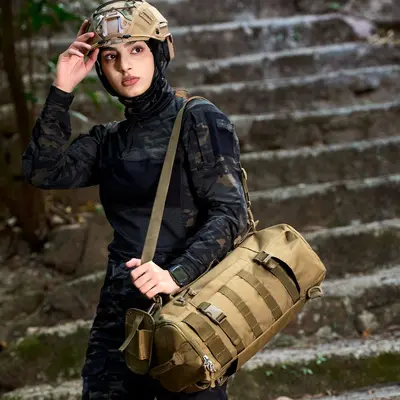 Cross-Border Outdoor Herren Rucksack multifunktionaler Rucksack große Kapazität Einzelschulter Handtasche Reisetasche Angelrucksack Lure Bag