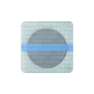 Round Waterproof PU Black Plaster Patch for Knee and Neck