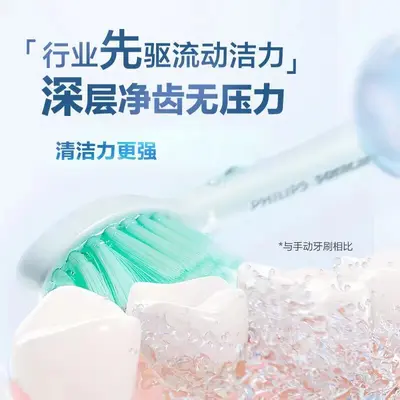 Philips HX2431 Electric Toothbrush, Sonic with Soft Bristles for Adults - 5