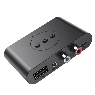 5.3 Sürüm NFC Bluetooth Müzik Alıcısı Araba Bluetooth Eller Serbest Destek U Disk Müzik Çalma B21 Bluetooth
