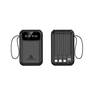 3C-Zertifizierung, hochwertige Mini-Powerbank mit 4-Draht-Ladung, 20000 mAh, kompakt und tragbar, Unternehmensgeschenk personalisierbar - 8