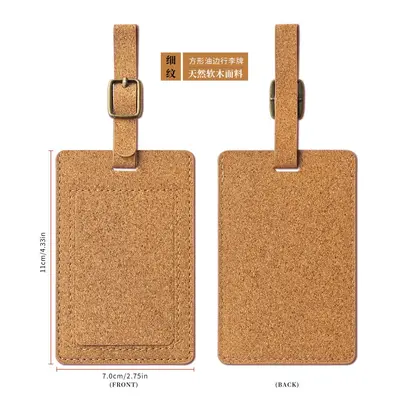 Cork Passport Holder ID Card Case - 11