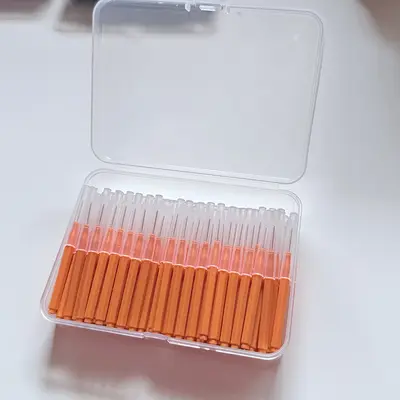 Interdental brushes, 100 pcs, orthodontic type