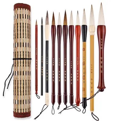 Chinese painting brush set, wolf hair, landscape and calligraphy