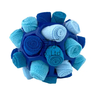Pet Sniffing Toy Ball, Multifunctional Eco-Friendly Rubber Ball, Bite-Resistant - 9