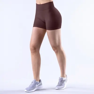 28 Renk Dikişsiz Yoga Şortu, DF Fitness Şortu - 12