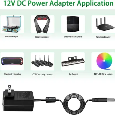 12V 2A gözetim güç adaptörü Avustralya