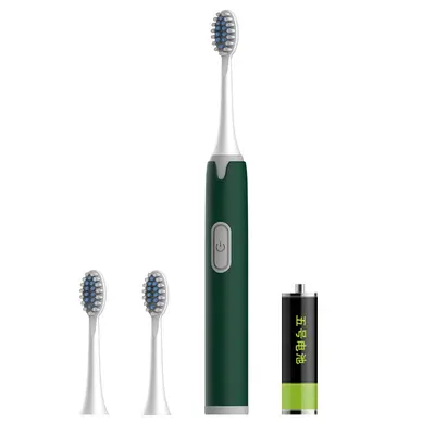 Wow Electric Toothbrush Set for Adults, Soft Bristles, USB Rechargeable - 10