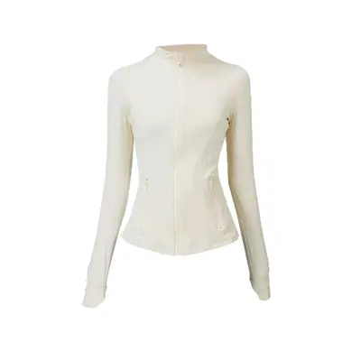 Women's Stand-Collar Zip Jacket Long Sleeve Yoga and Fitness Jacket - 6