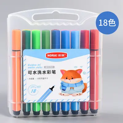 Noya washable watercolor pencils, triangle shaft, non-toxic - 8