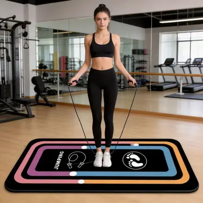Yoga mat, shock-absorbing, silent, non-slip - 10