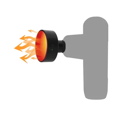 Heated Massage Gun Head Replacement with Two Temperature Levels - 2