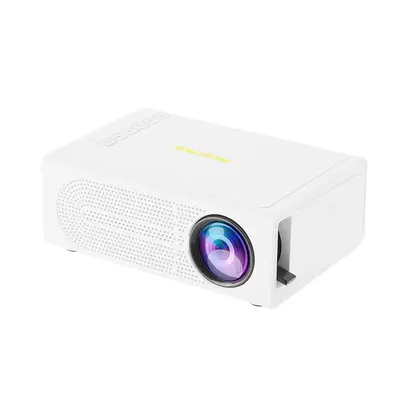 Grenzüberschreitender M200 tragbarer Mini-Beamer LED-Mobiltelefonprojektor Heimkino kabelgestützte Mobiltelefonbildschirmspiegelung wird unterstützt 1080p - 7
