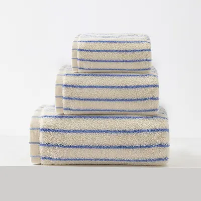 Cotton towel set three-piece bath Morandi colors - 10