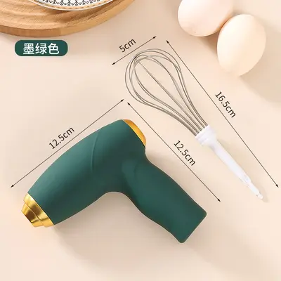 Taşınabilir şarjlı elektrikli çırpıcı USB süt çırpıcı krem karıştırıcı - 8