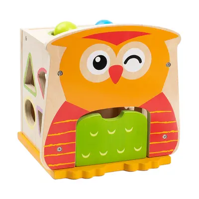 Multifunctional Building Blocks Shape Matching Wooden Hammer Board - 6