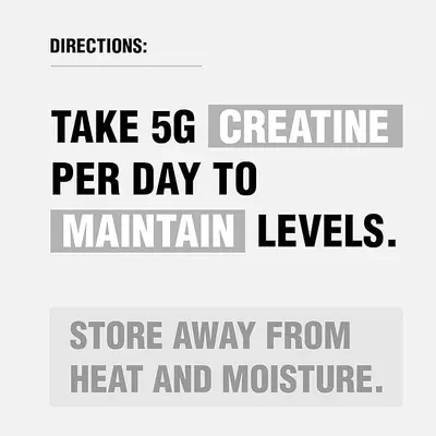Micronized Creatine Monohydrate Powder 500 g - 4