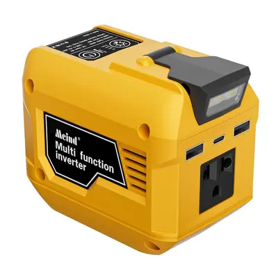 200W Lityum Pil İnvertörü Dewalt 18V/20V Uyumlu, 110V ABD Standardı, PD20W+QC3.0 - 9