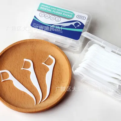 Ortodontik diş ipi, ultra ince çift iplik, braket için - 3