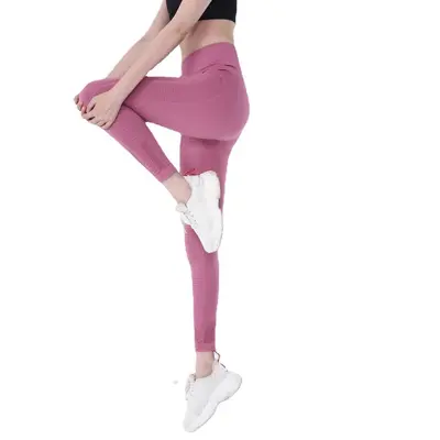 Kadınlar için yeni yoga pantolonları, yazlık, dar kesim, kalça kaldırma, esnek, zayıflama, çabuk kuruyan, koşu, fitness, yüksek belli, taban katmanlı spor pantolonları. - 4
