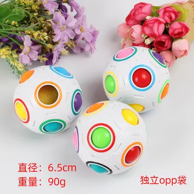 Regenbogen-Stressball für Kinder und Erwachsene - 7