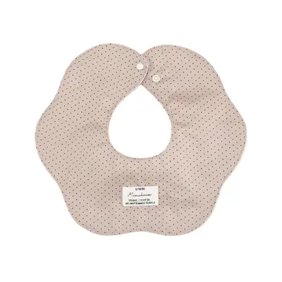 Waterproof Thin Baby Bib, 360-Degree Petal Design - 13